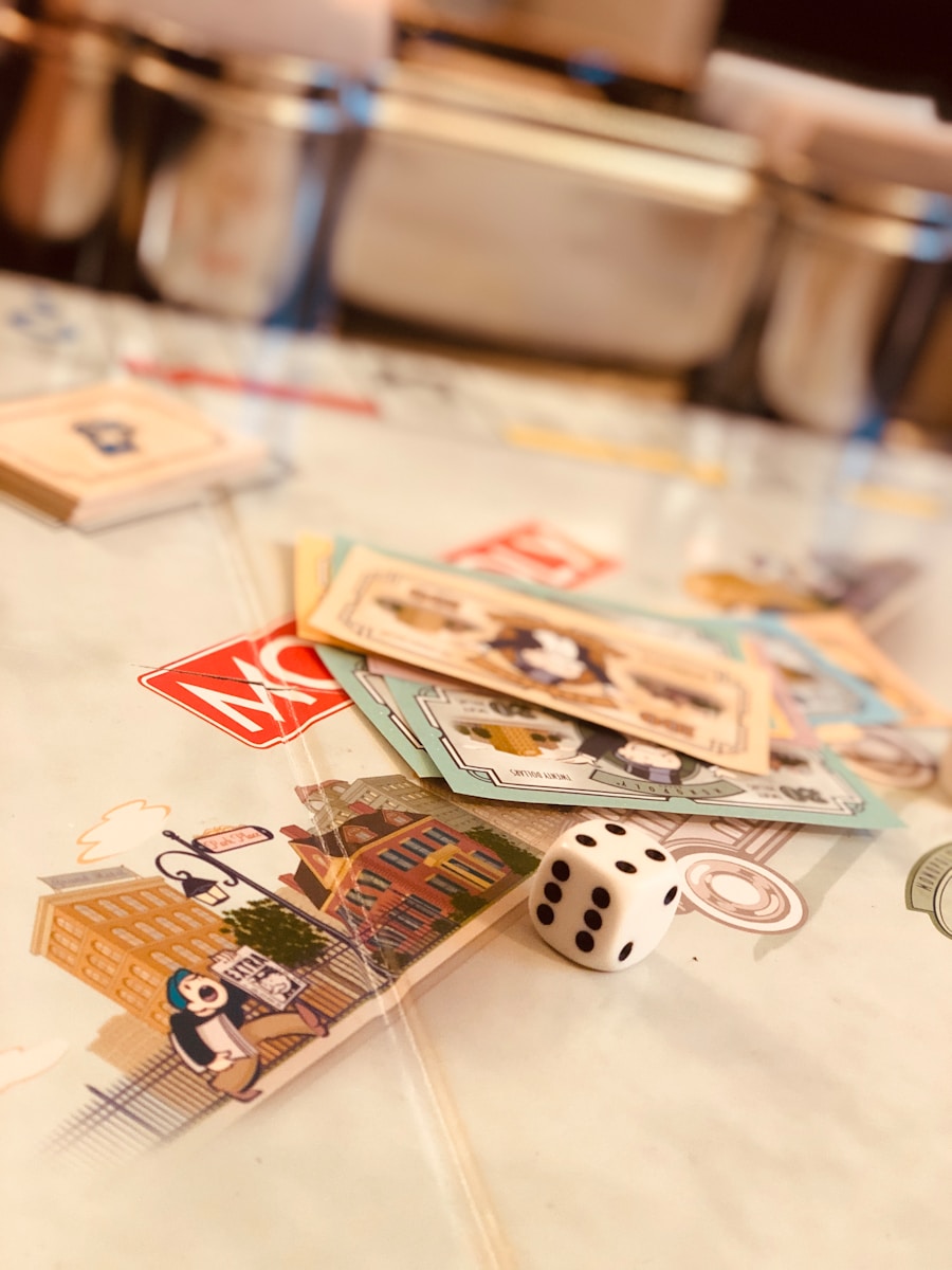monopoly board - buy and sell property